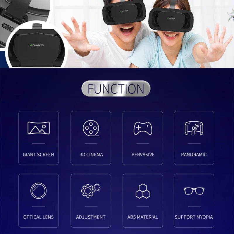 Affordable VR Headset for Smartphones (Entry-Level Virtual Reality Viewer)