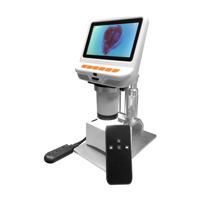 ScoutPro™ Digital Microscope with 4" Monitor and Slides Kit - ARVRedtech.com | AR & VR Education Technology