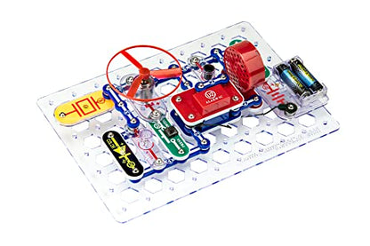 Snap Circuits Jr. SC-100 Electronics Exploration Kit, Over 100 Projects, Full Color Project Manual, 28 Snap Circuits Parts, STEM Educational Toy for Kids 8 + - ARVRedtech.com | AR & VR Education Technology