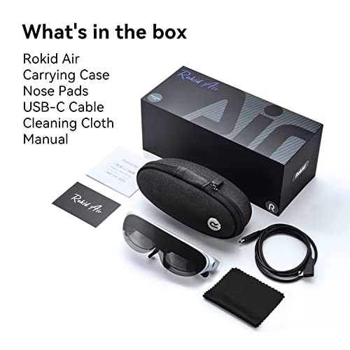 Rokid Air AR Glasses, Augmented Reality Glasses Wearable Headsets