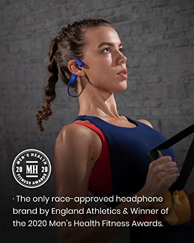 SHOKZ OpenRun Mini (AfterShokz Aeropex Mini) -Bone Conduction Open-Ear Bluetooth Sport Headphones - Waterproof Wireless Earphones for Workouts and Running - Built-in Mic, with Headband - ARVRedtech.com | AR & VR Education Technology