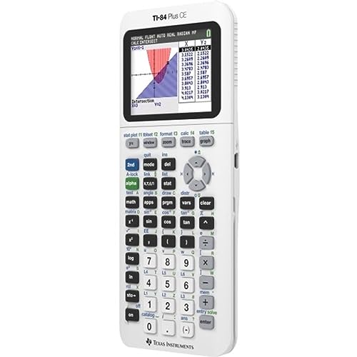 Texas Instruments TI-84 Plus CE Color Graphing Calculator, Bright White - ARVRedtech.com | AR & VR Education Technology