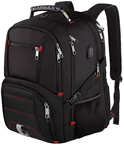 LTINVECK Travel Laptop Backpack, 50L Extra Large Backpack for Men with USB Charging Port, TSA Friendly Durable Big Computer bag Tech Backpack RFID Heavy Duty Business Backbag Fit 17 Inch Laptops - ARVRedtech.com | AR & VR Education Technology