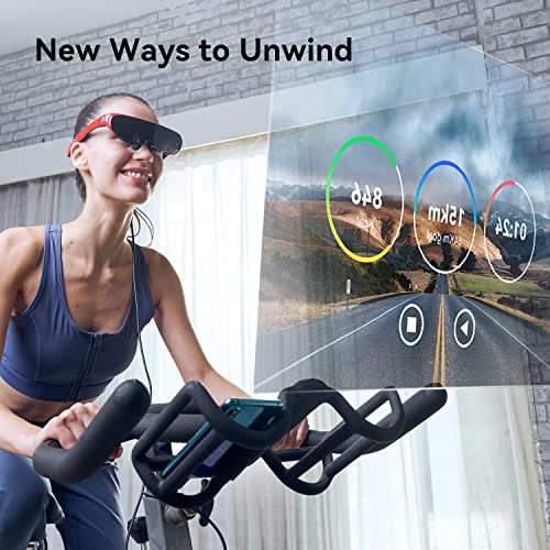 Rokid Air AR Glasses, Augmented Reality Glasses Wearable Headsets Smart Glasses for Video Display, Myopia Friendly Portable Massive 1080P Screen, Game, Watch on Android/iOS/PC/Tablets/Game Consoles - ARVRedtech.com | AR & VR Education Technology