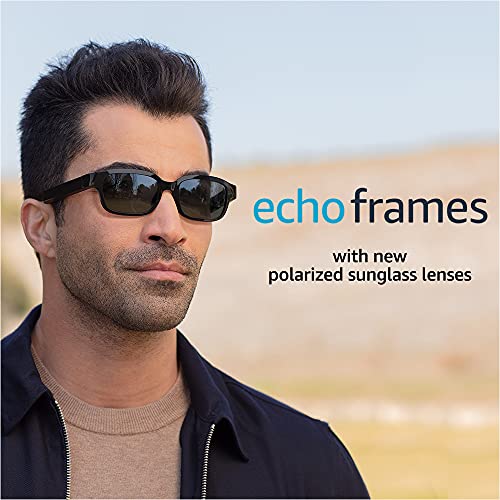 Echo Frames (2nd Gen) | Smart audio sunglasses with Alexa | Classic Black with new polarized sunglass lenses - ARVRedtech.com | AR & VR Education Technology