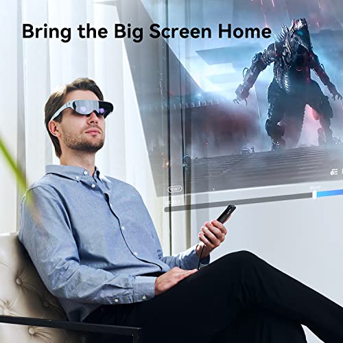 Rokid Air AR Glasses, Augmented Reality Glasses Wearable Headsets Smart Glasses for Video Display, Myopia Friendly Portable Massive 1080P Screen, Game, Watch on Android/iOS/PC/Tablets/Game Consoles - ARVRedtech.com | AR & VR Education Technology