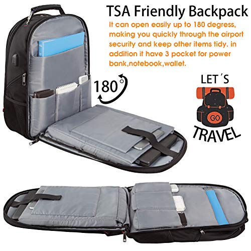 Laptop security outlet bag