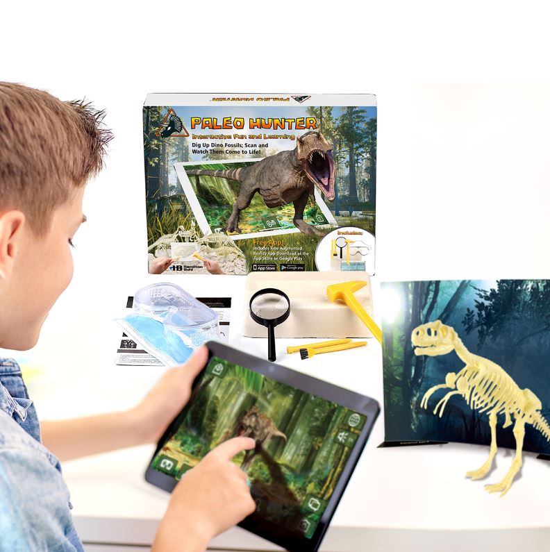 HamiltonBuhl Paleo Hunter™ Dig Kit – Triceratops for STEAM Education - ARVRedtech.com | AR & VR Education Technology
