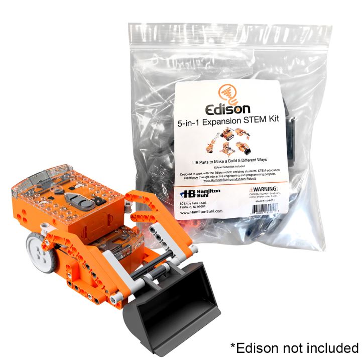 Edison Educational Robot Kit – Set of 30 Edison Robots with 15 Edison  Expansion Construction Kits - STEAM Education - Robotics and Coding